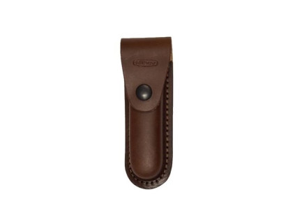 Pouzdro fixir MIKOV kožené na zavírací nůž - hnědé