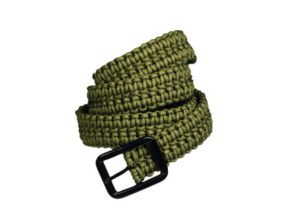 pásek kalhotový paracord -  oliv