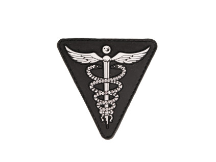 nášivka - 3D MEDICAL PVC černá