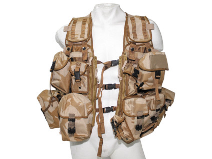 Vesta taktická MOLLE GB DPM desert - použitá