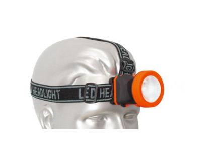 linterna frontal circular led