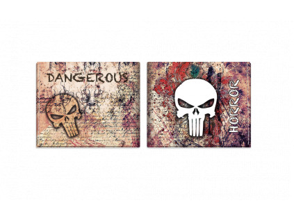 Peněženka ALB 34954 SKULL