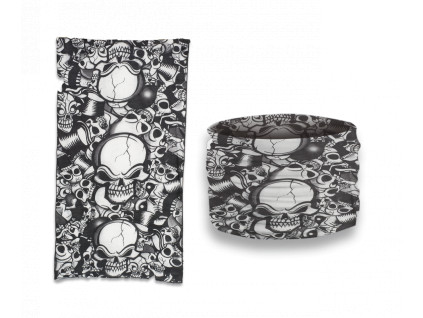 Šátek multifunkční Barbaric SKULLS