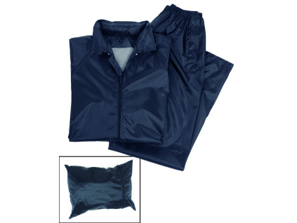 Komplet nepromokavý modrý