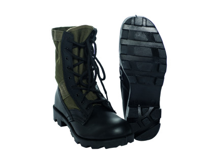 Boty US JUNGLE typ PANAMA ZELENÉ