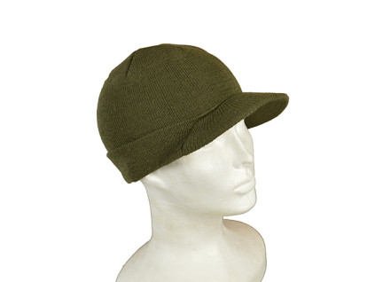 Čepice US Jeep Cap vlněná - oliv - nepoužité