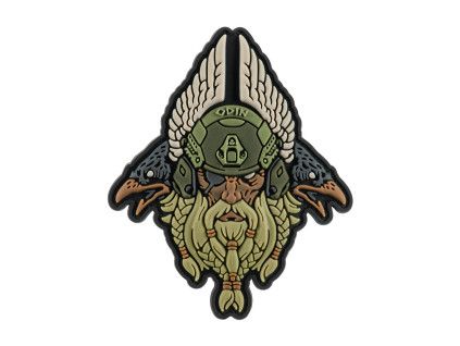 Nášivka  Patch Odin Tactical 3D PVC - oliv
