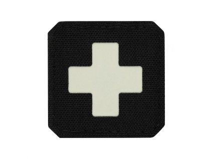 Nášivka  Patch Medic Cross Laser Cut- černá/GID
