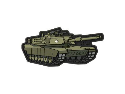 Nášivka  Patch ABRAMS PVC - oliv