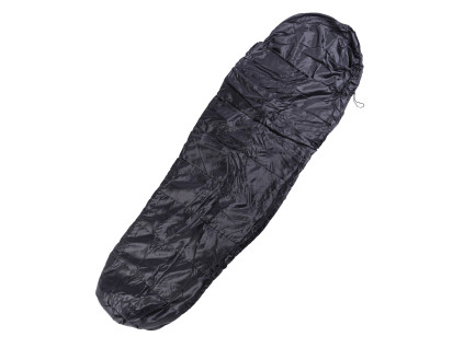 spacák - SCHLAFSACK COMMANDO M PACKS SCHWARZ