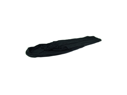 spacák - SCHLAFSACK FLEECE 200 GR SCHWARZ