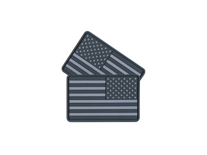 emblemat helikon flaga usa mala szara