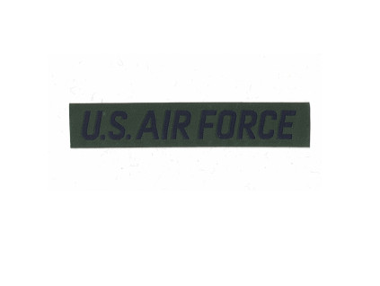 Nášivka U.S. AIR FORCE - zelená - nepoužité