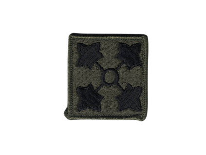 Nášivka U.S. Army 4th Infantry Division - oliv - nepoužité