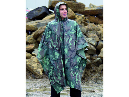 pončo - VINYL PONCHO 0 15 MM TARN