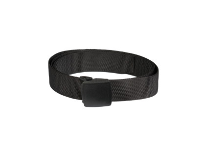 pásek s plastovou sponou - černý