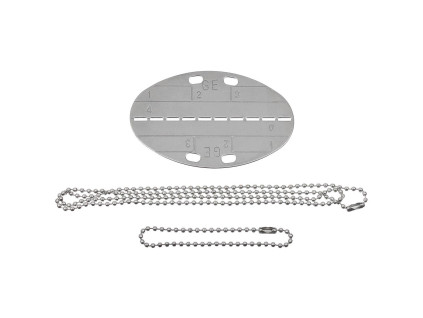 Známky MFH identifikační BW Army - stříbrné