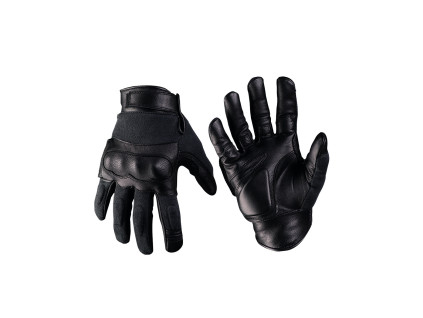 Rukavice - TACTICAL GLOVES LEDERARAMID SCHWARZ