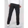 Kalhoty ALPHA INDUSTRIES Cargo Rip-Stop - černé