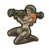 Nášivka  Patch Tactical girl #10 PVC Skandinavik