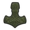 Nášivka  Patch Mjölnir Large PVC - Oliv