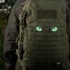 Nášivka  Patch Tiger Eyes Laser Cut (couple) - Ranger Green