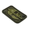 Nášivka  Patch Molon Labe Ace 3D PVC - Oliv