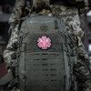 Nášivka Patch Paramedic vyšívaná - černo - červená