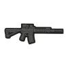 Nášivka Patch 3D PVC  AR-15 - tmavě šedá