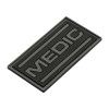 Nášivka Patch PVC MEDIC - černá/šedá