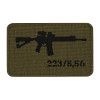 Nášivka AR-15 223/5,56 - Ranger Green/Black