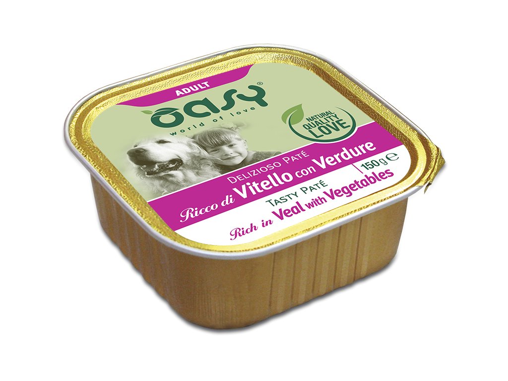 TASTY Patè dog veal and vegetagles