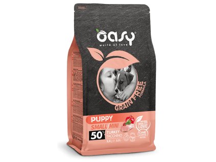 3558 n Pack Secco Cane Grain Free DOG Puppy SMALL MINI Tacchino