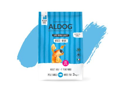 Aldog White wave Medium Large