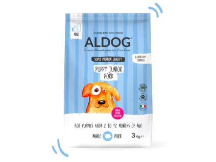 Aldog puppy junior pork mini