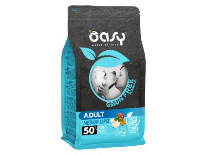 OASY Grain Free DOG Adult Medium Large fish