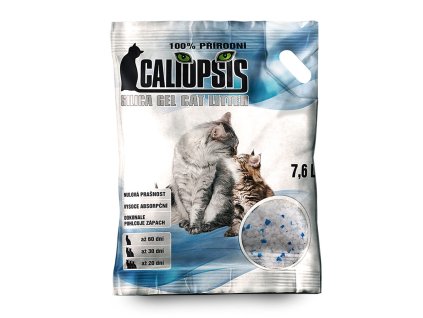 Podstielka pre mačky CALIOPSIS SILICA 76L