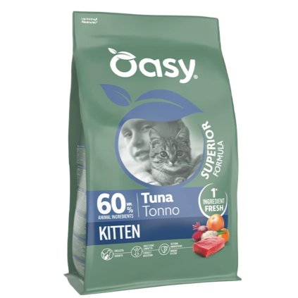 Oasy SUPERIOR FORMULA Kitten Tuniak Petrium