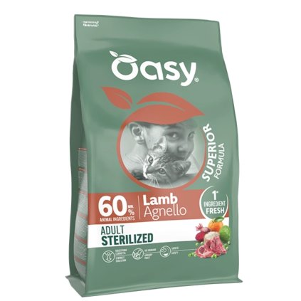 Oasy Superior formula Adult Sterilized Lamb Petrium