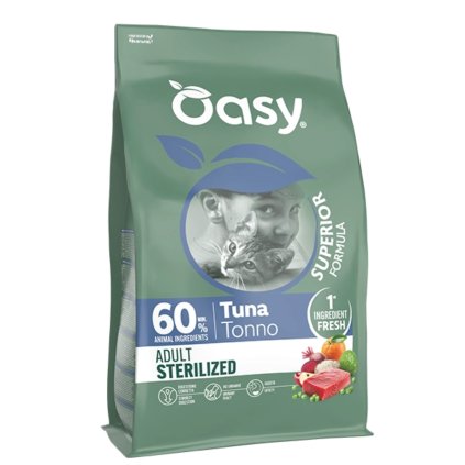 Oasy Superior formula Adult Sterilized Tuna Petrium