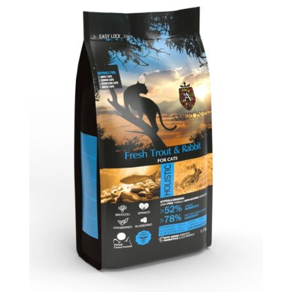 Ambrosia Fresh trout & rabbit ultra premium Petrium