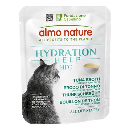 Almo Nature HFC Hydration Help Tuna Broth with Tuna Fillet 50g Petrium