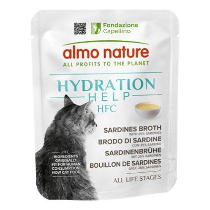Almo Nature HFC Hydration Help Sardines Broth with Sardines 50g Petrium