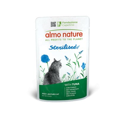 Almo Nature Sterilised 70g Petrium