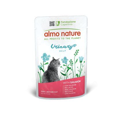 Almo Nature Urinary Help with Salmon Petrium 70g