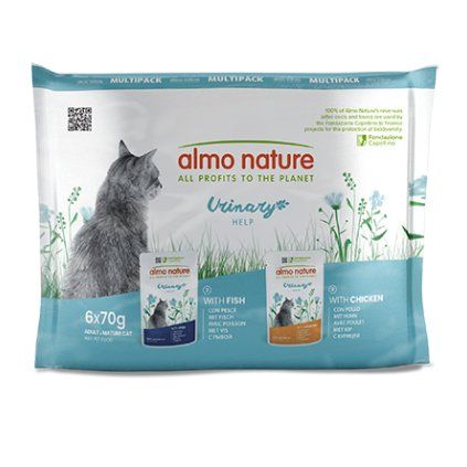 Almo Nature Urinary Help Multipack kura ryba Petrium