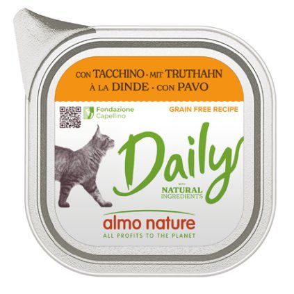 Almo Nature Daily with Turkey 100g Petrium
