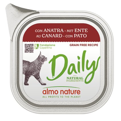 Almo Nature Daily with Duck 100g Petrium