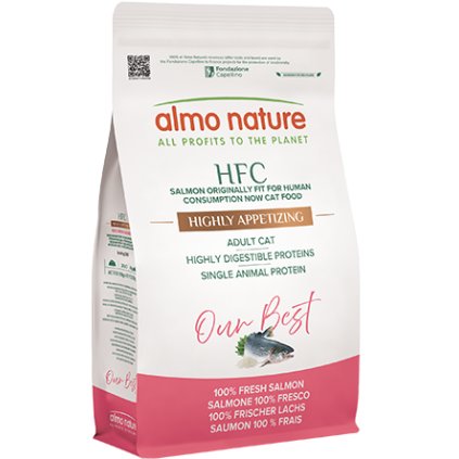 Almo Nature HFC Our Best Highly Appetizing Fresh Salmon Petrium