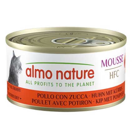 Almo Nature HFC Mousse Chicken with Pumpkin 70g Petrium